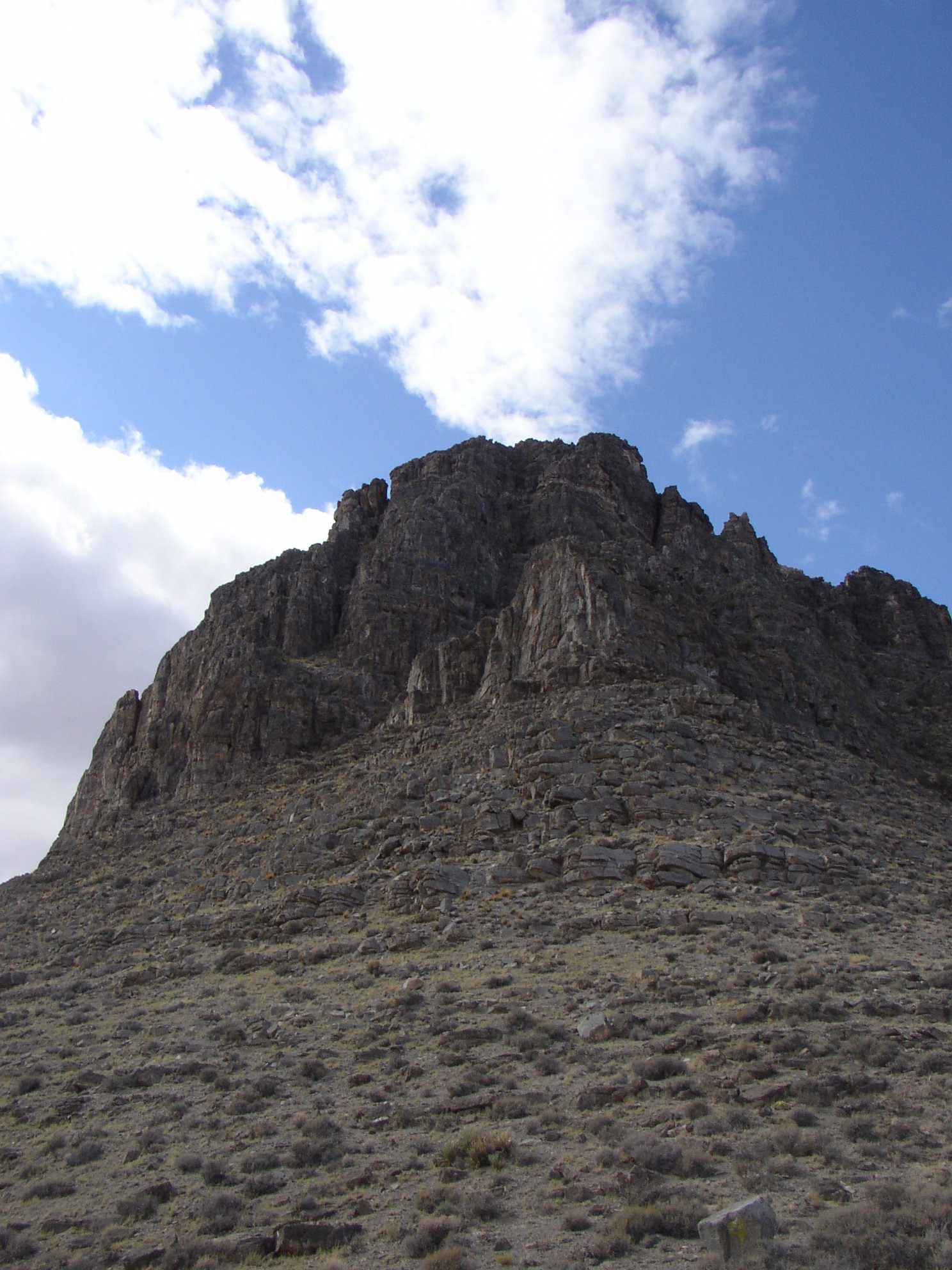 Photo of the Notch Peak Formation, in Lawsons Cove, Utah.